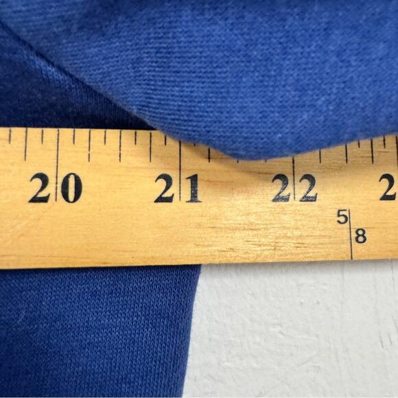 Blair Blue Butterfly Embroidered Sweatshirt Womens M Grandma Core Casual Cozy - Picture 4 of 6